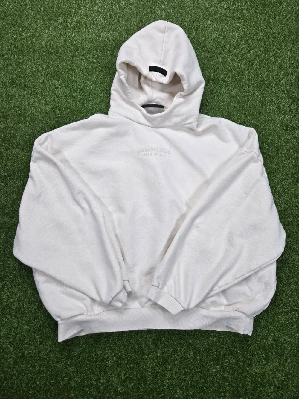 Essentials Fear of God Hoodie 2XL XXL White Ivory Cream Pullover